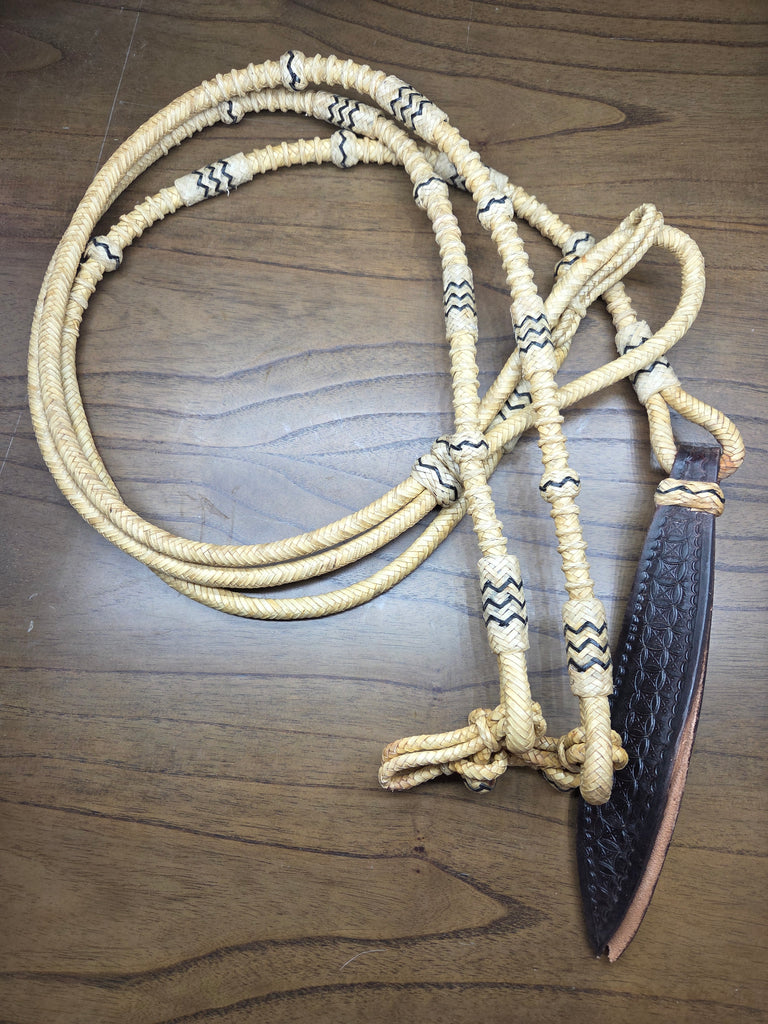 Natural Romal reins