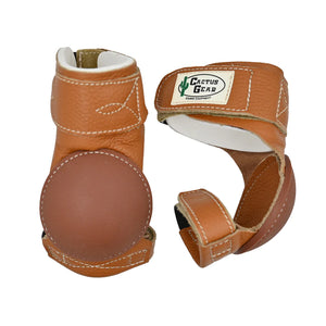 Cactus Gear Leather Skid Boots (pair) w/ Velcro Cactus Gear Leather Skid Boots (pair) w/ Velcro