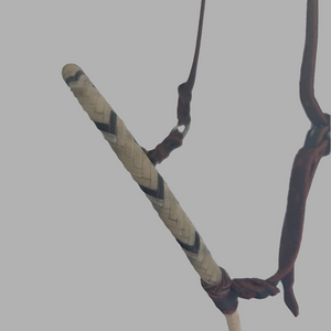 Single Rope Noseband, Rope with Harness Leather Cover Single Rope Noseband, Rope with Harness Leather Cover