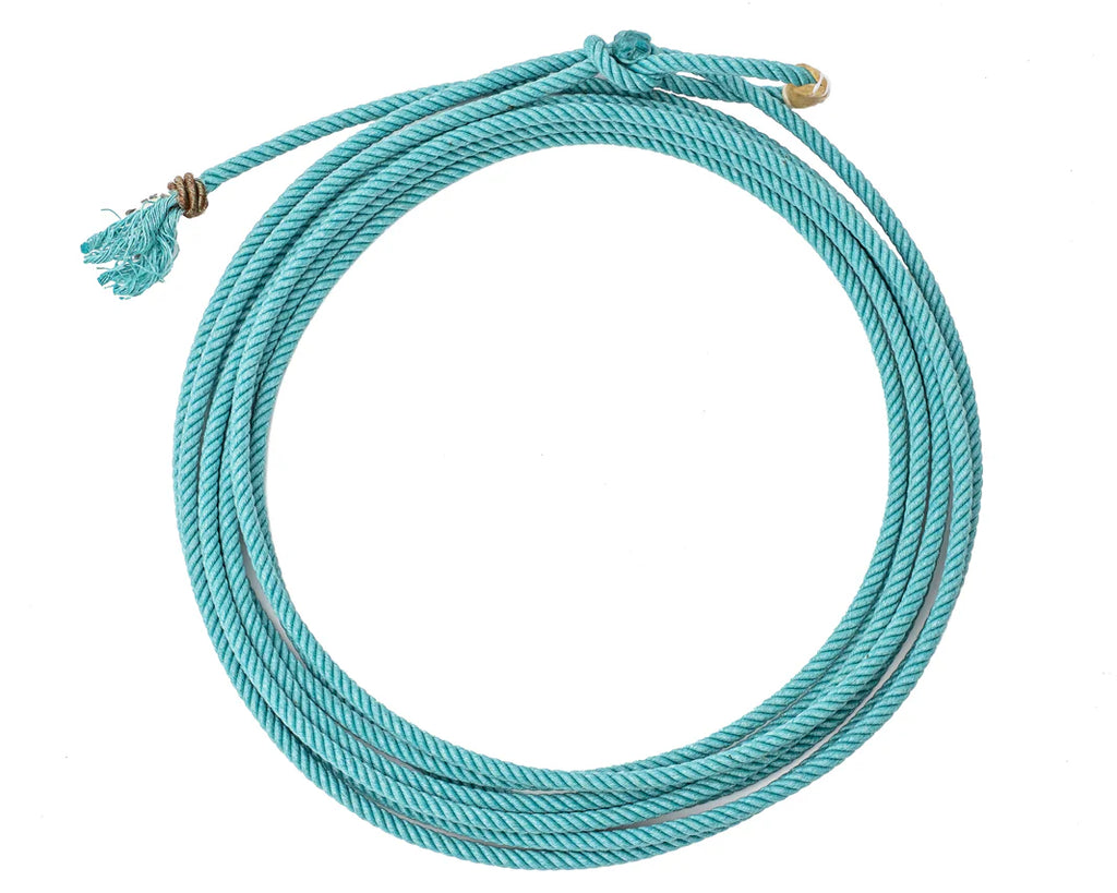 King Ropes Aqua 4 Strand Poly Calf Rope