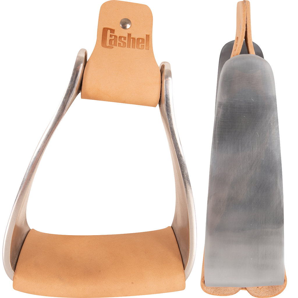 Aluminum Slanted Stirrup, 2.5-inch Neck
