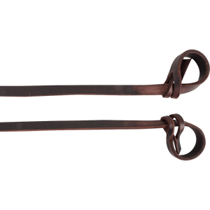 Martin Saddlery -Latigo Split Reins 5/8-inch Thick Looped Ends Martin Saddlery -Latigo Split Reins 5/8-inch Thick Looped Ends