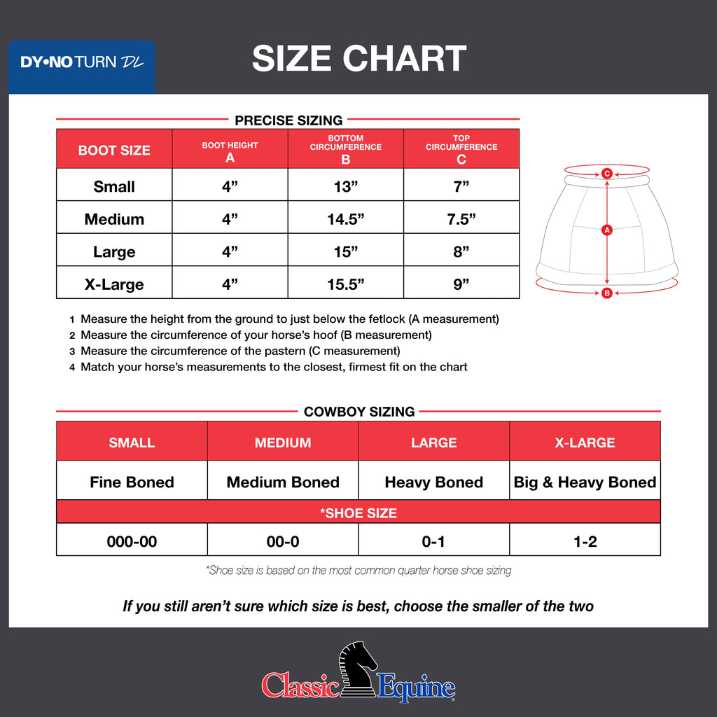 Dyno Turn Bell Boots- Medium