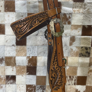 Tooled bridle Tooled bridle