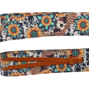 Latigo set - Sunflowers Latigo set - Sunflowers