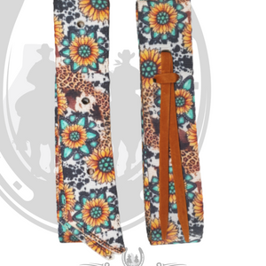 Latigo set - Sunflowers Latigo set - Sunflowers