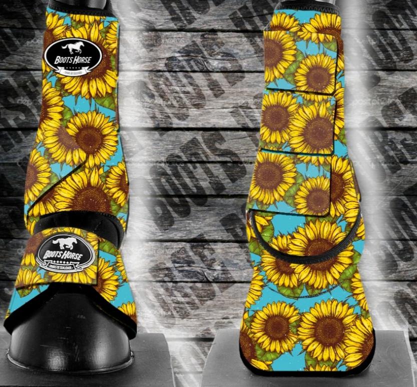 Sport Medicine boots -  Sunflowers (New)