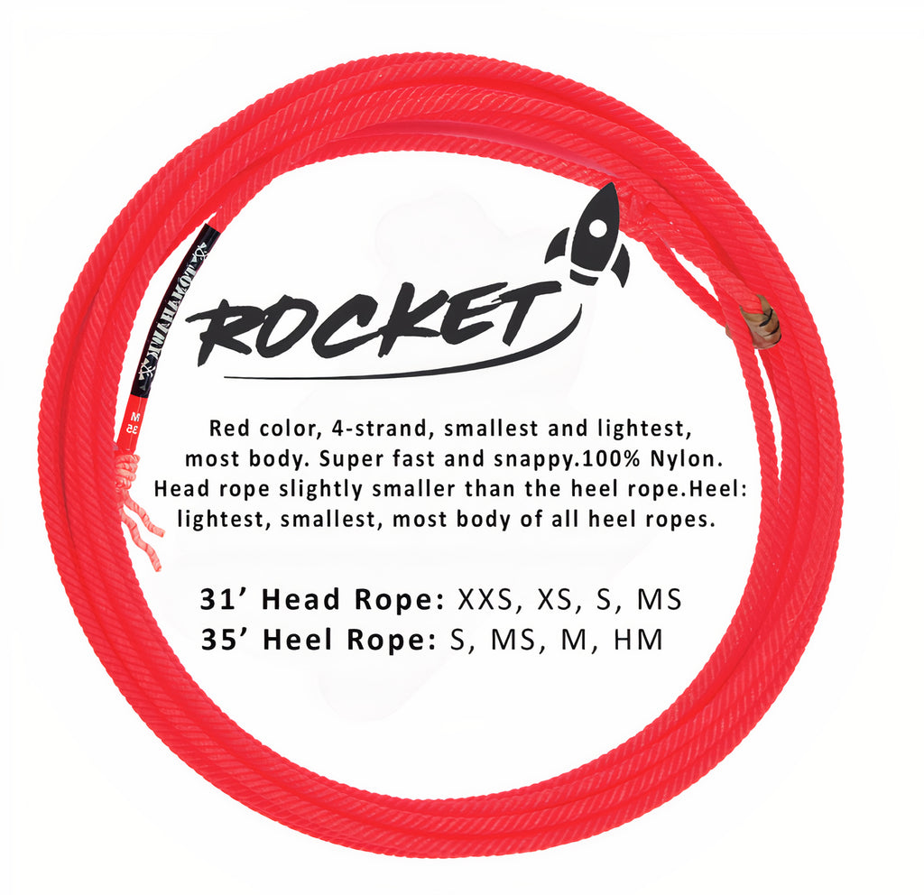 Tomahawk Rope Rocket Head - four strand