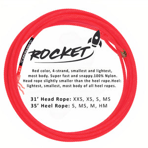 Tomahawk Rope Rocket Head - four strand Tomahawk Rope Rocket Head - four strand