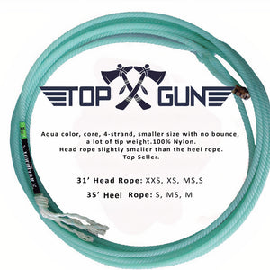 Tomahawk Top Gun Heel Rope - four strand Tomahawk Top Gun Heel Rope - four strand