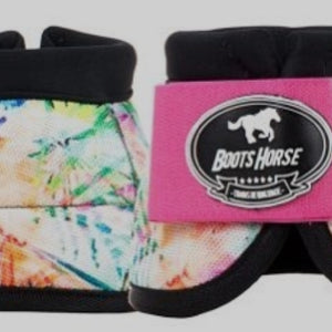 Bell boots (no turn) - Colorful Forest Bell boots (no turn) - Colorful Forest