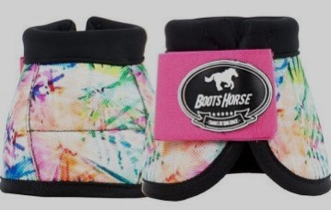 Bell boots (no turn) - Colorful Forest