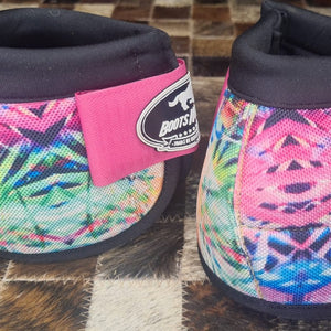 Bell boots (no turn) - Colorful Forest Bell boots (no turn) - Colorful Forest