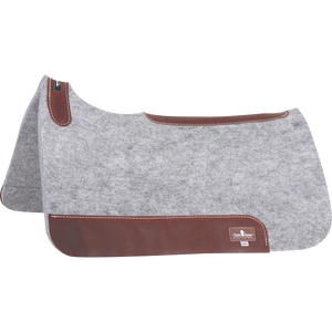 Classic Equine Blended Felt Saddle Pad, 3/4-inch Thick, 31-INCH X 32-INCH Classic Equine Blended Felt Saddle Pad, 3/4-inch Thick, 31-INCH X 32-INCH