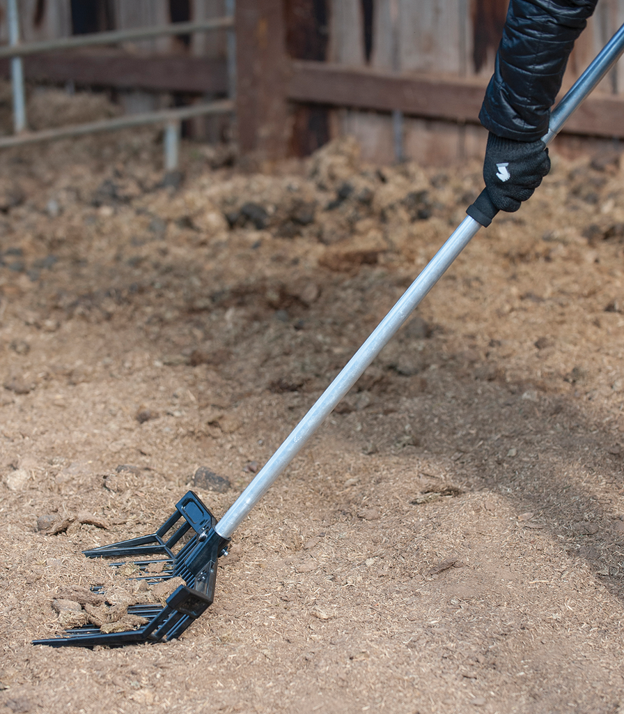 MANURE FORK 18 TINE BLACK