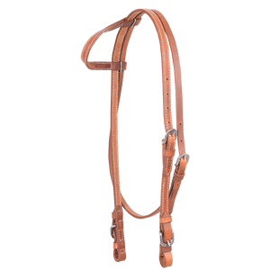 Cashel - Stitched Harness Slip Ear Headstall with Throatlatch and Buckle Ends Cashel - Stitched Harness Slip Ear Headstall with Throatlatch and Buckle Ends