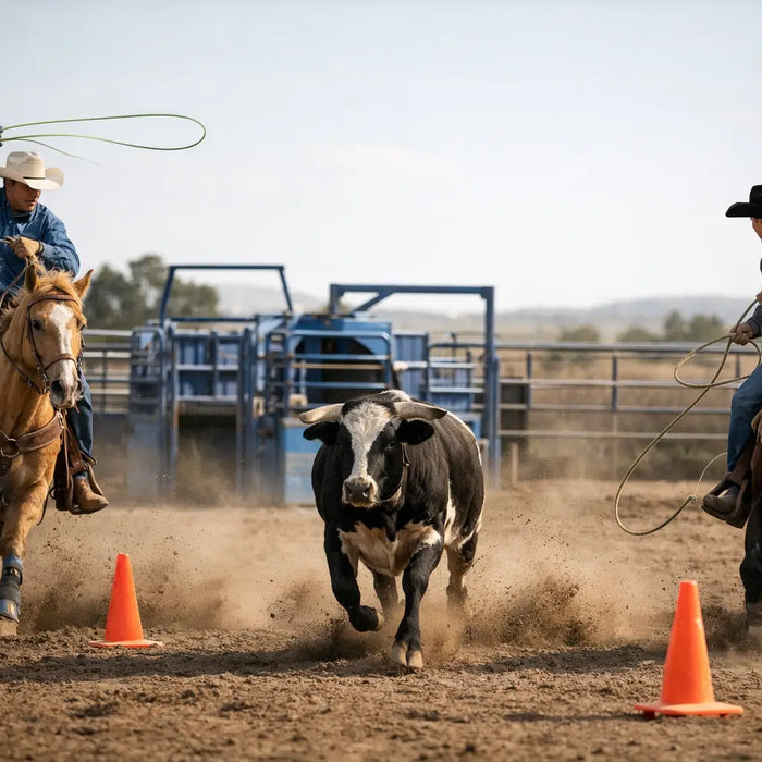 Team Roping Setup Example for Better Runs