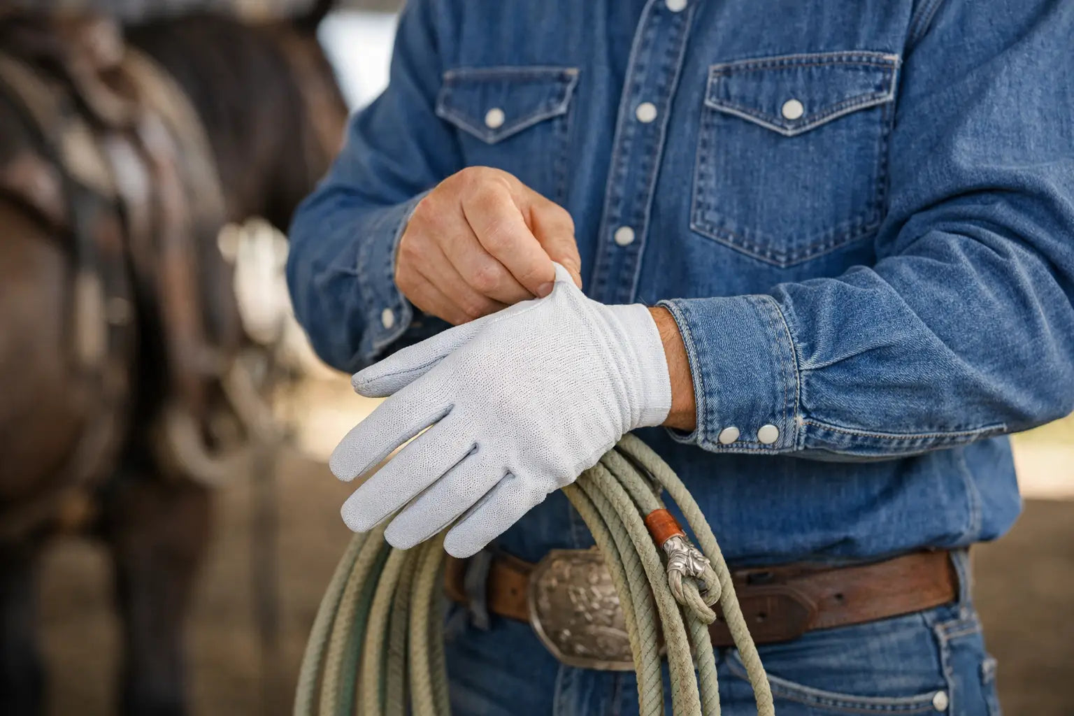 How to Fit a Roping Glove for Better Rope Feel