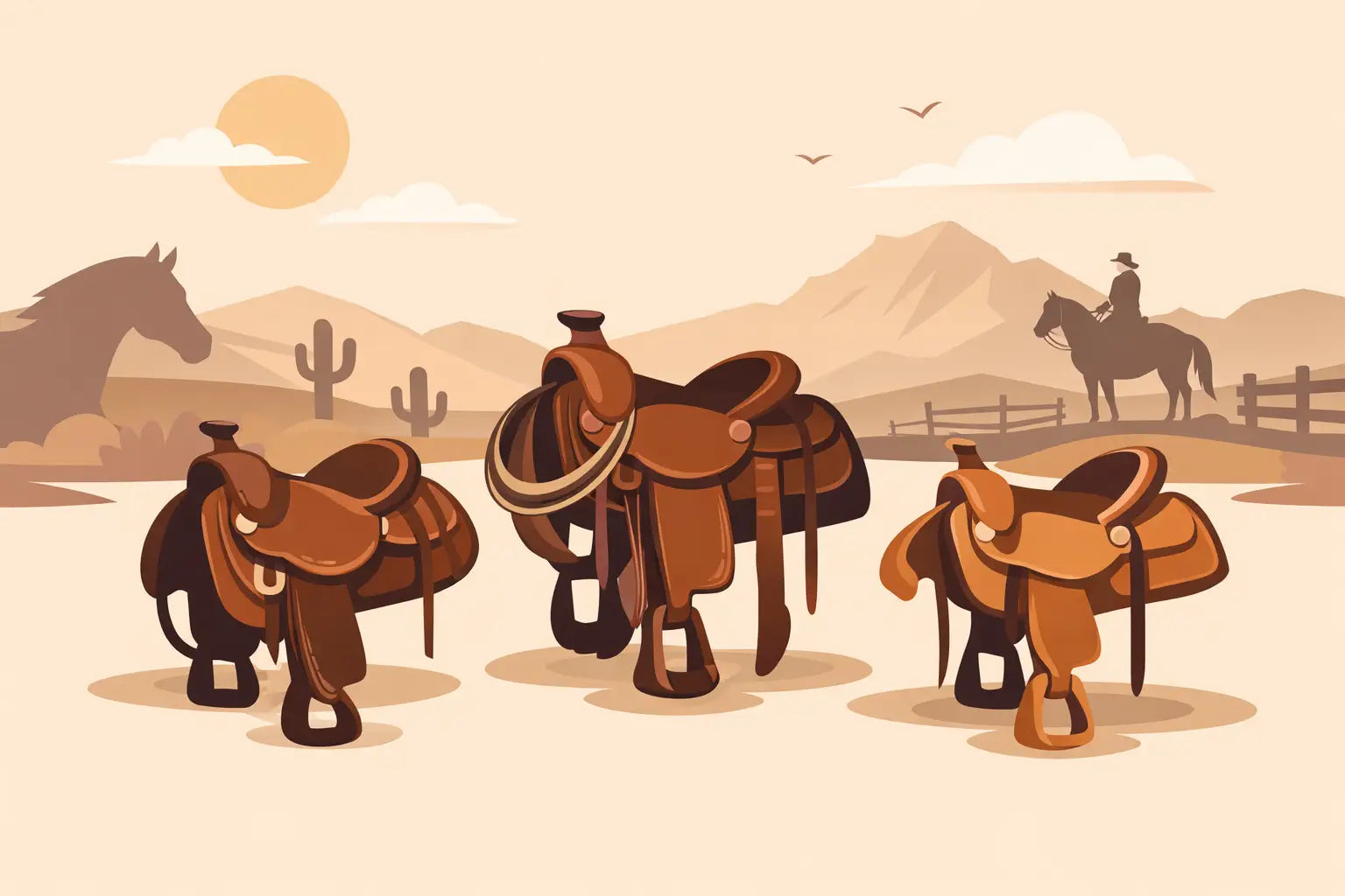 Types of Western Saddles Explained