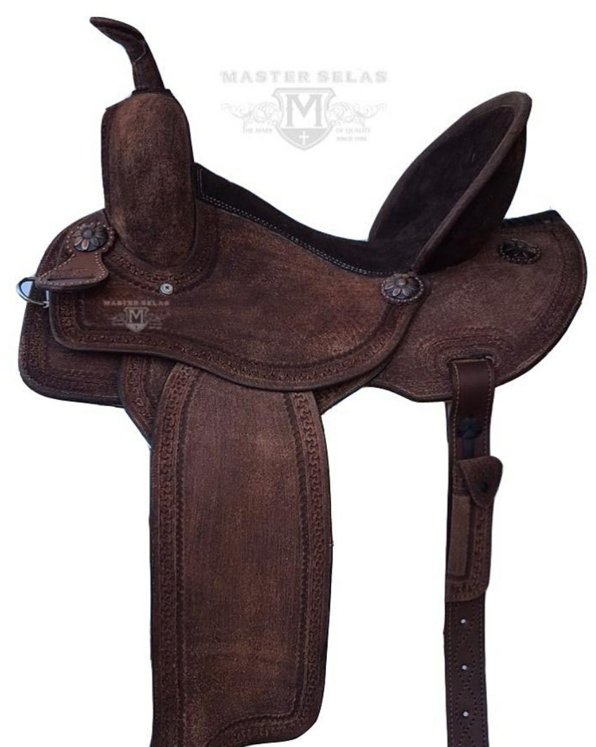 Leather Barrel Saddles
