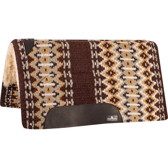 SensorFlex Blanket Top Straight Pad, 1-inch - 100% NZ Wool blanket top