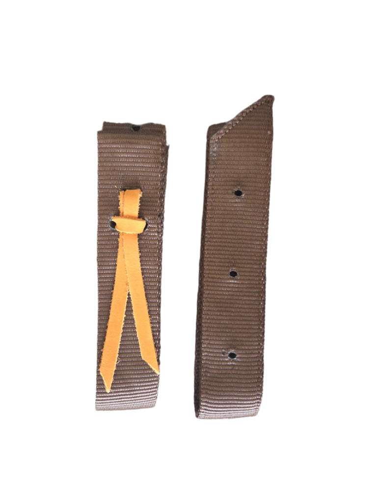 Brown  Nylon Latigo and Off Billet Set
