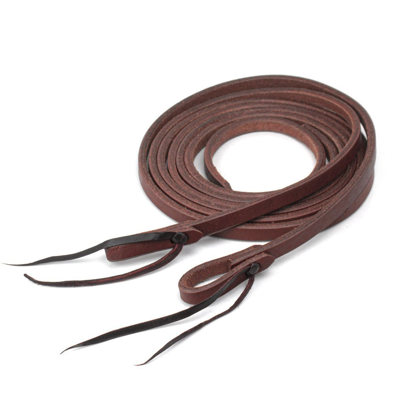 Leather split reins