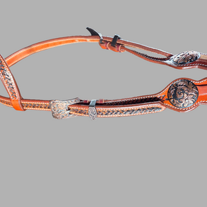 One ear leather bridle