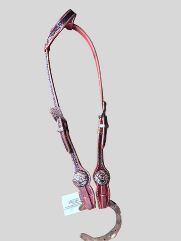 One ear leather bridle