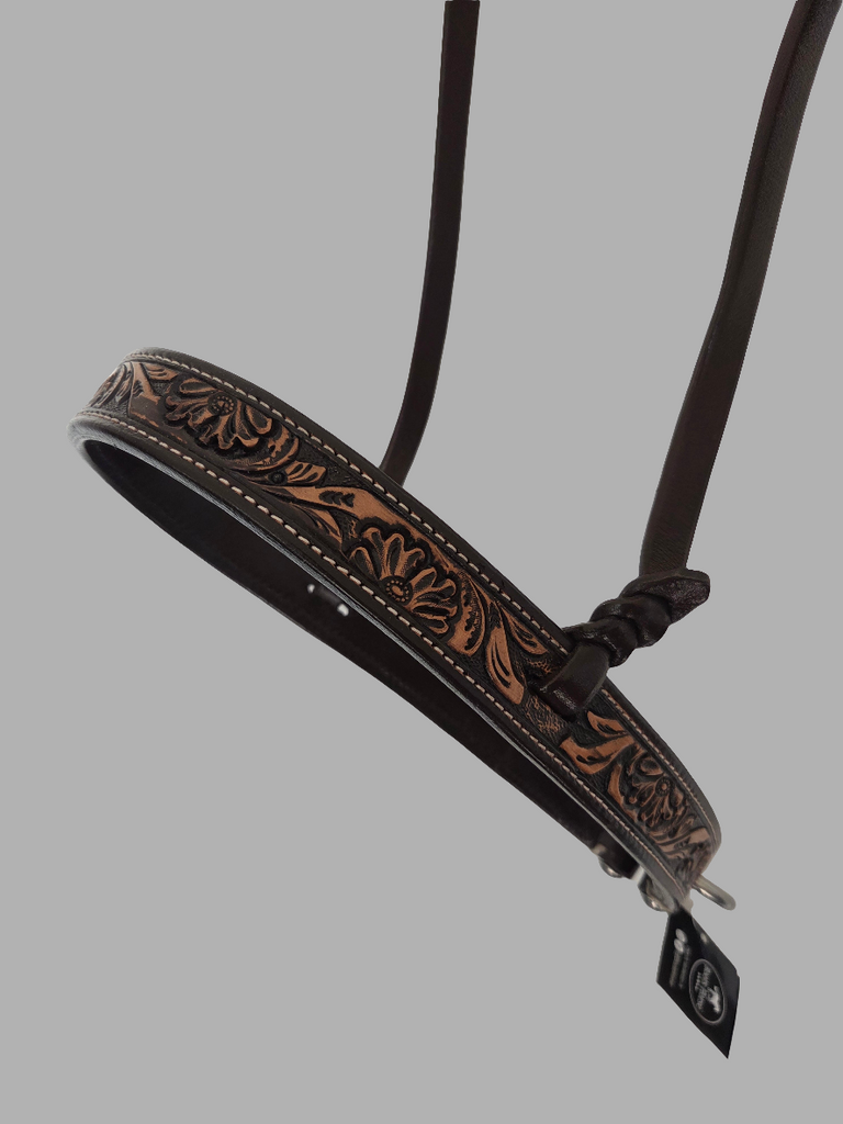 Leather  nose tie down
