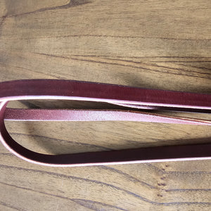 Leather reins