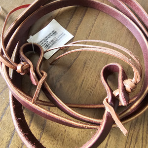 Leather reins