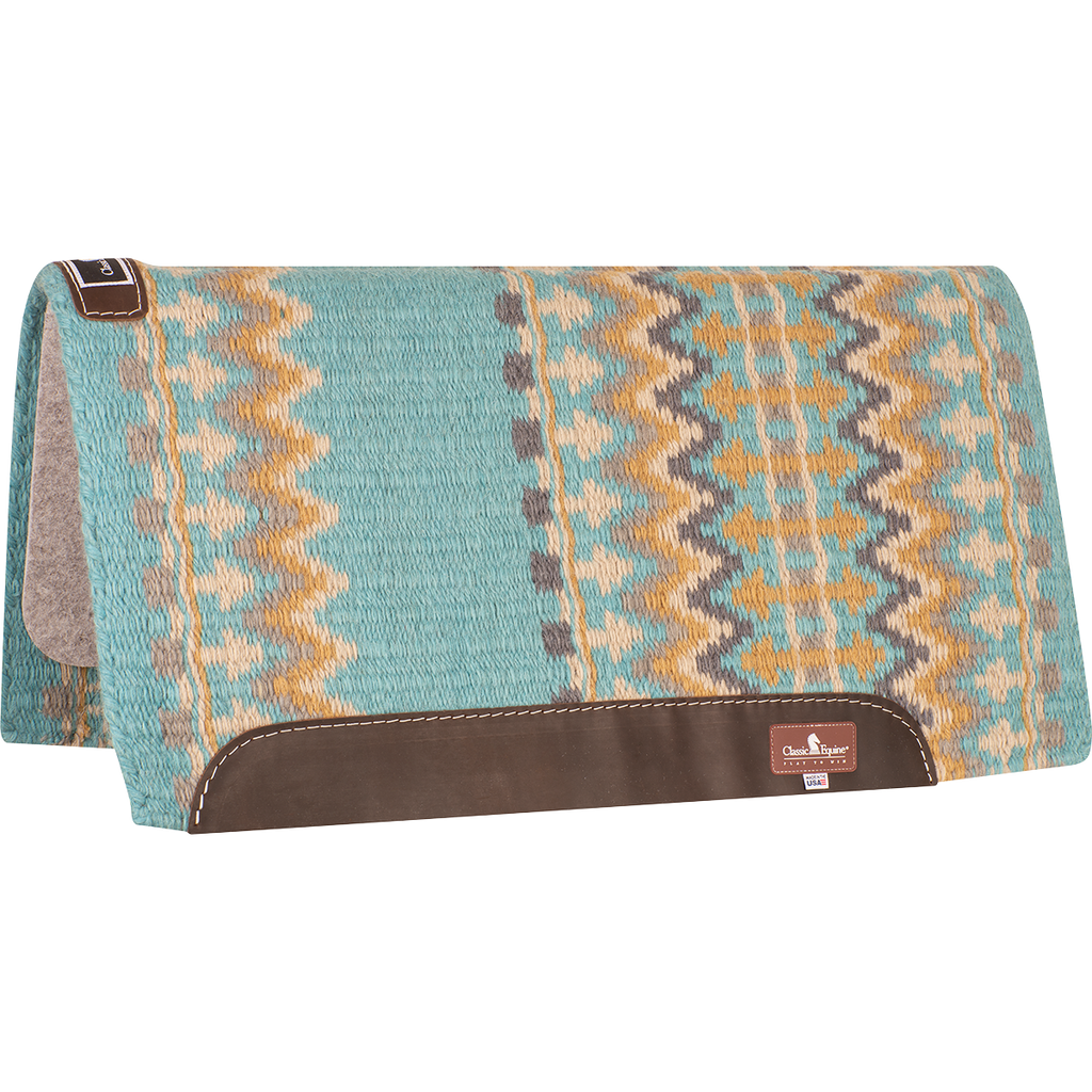 Classic Wool Top Saddle Pad, 3/4-inch Thick
