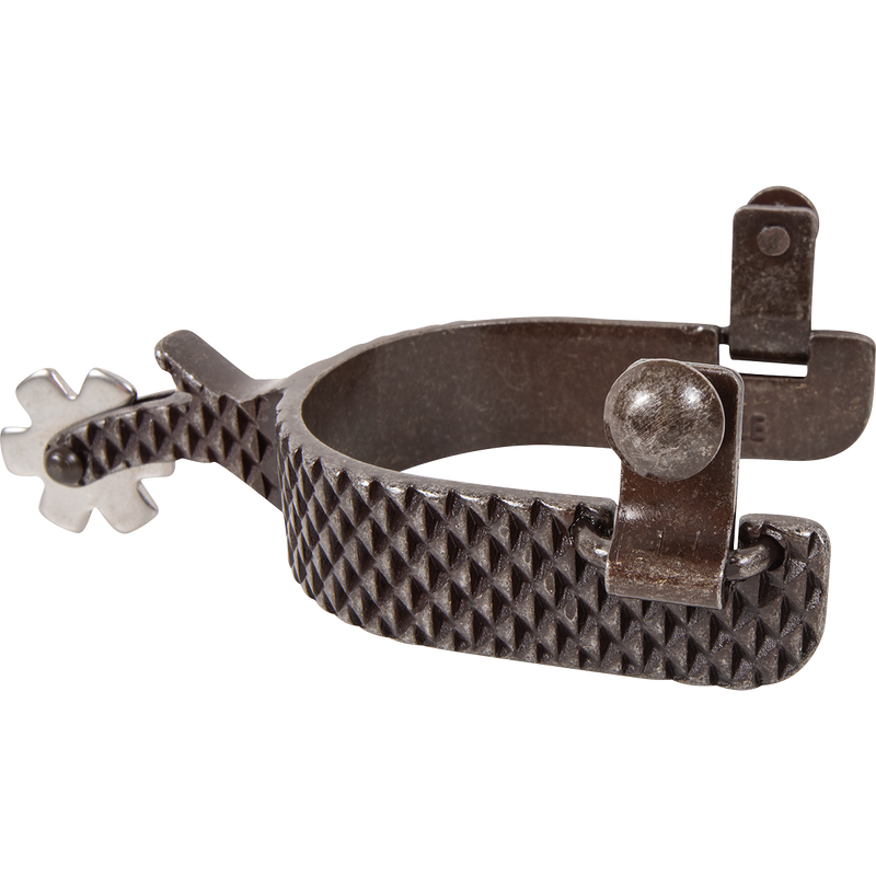Rasp Spurs 1-inch Band with Chap Guard