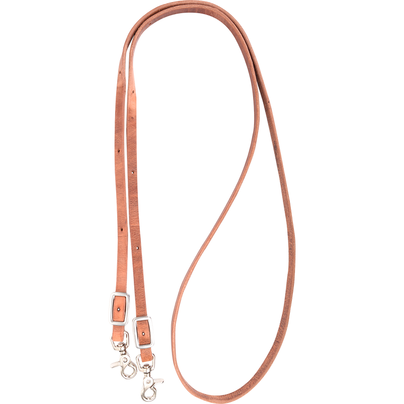 Harness Roping Rein 1/2-inch Thick Buckle Snap Ends - Martin Saddlery
