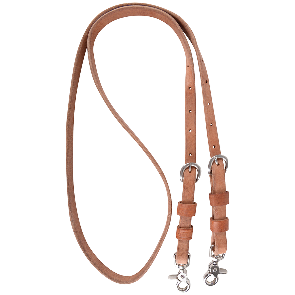 Martin Saddlery Harness Roping Rein 5/8-inch Thick Buckle and Keeper Snap Ends