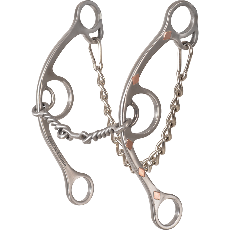 Barrel Bit with Twisted Wire Dogbone - Short Shank