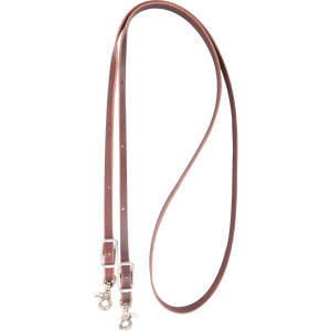 Martin Saddlery Latigo Roping Rein 1/2-inch Thick Buckle Snap Ends