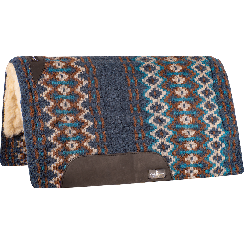 SensorFlex Blanket Top Straight Pad, 1-inch - 100% NZ Wool blanket top