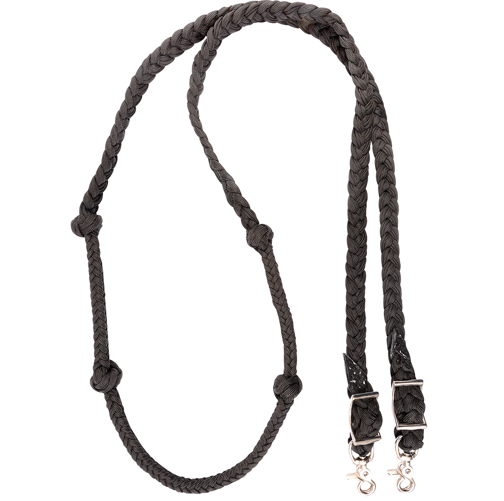 Martin Saddlery Braided Barrel Rein with Knots