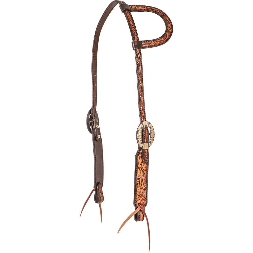Cashel Slip Ear Two Tone Headstall