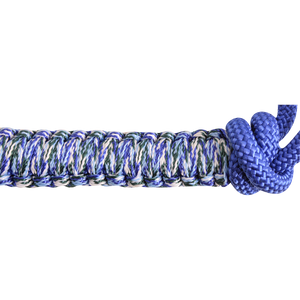 Braided Rope Halter and 7.5-foot Leadrope