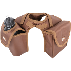 Horn Saddle Bag Bottle and Lunch Holder