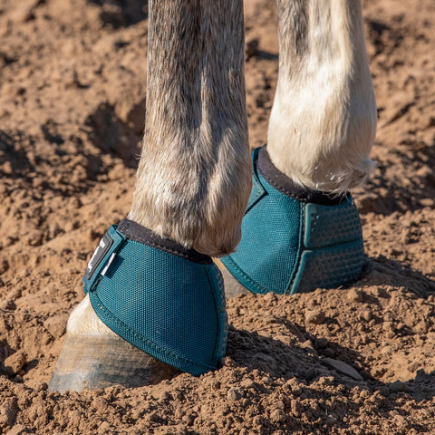 No Turn Flexion Bell Boots - Dragonfly green