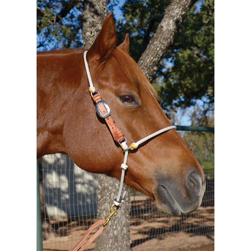 Headsetter Tie-down, Adjustable Rope- Martin Saddlery