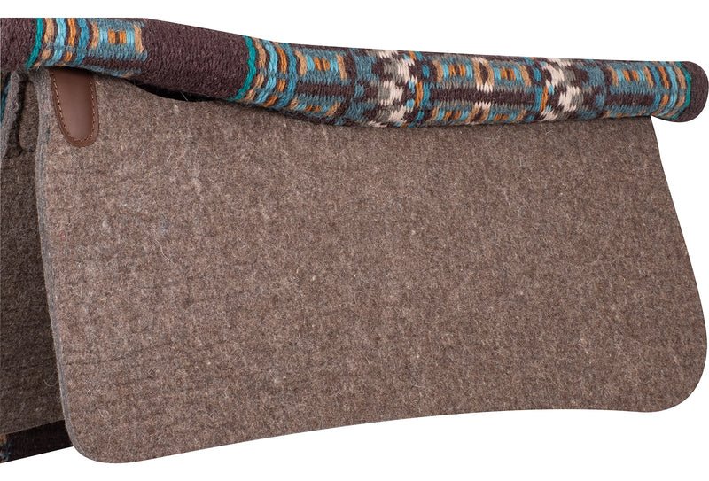SensorFlex Blanket Top Straight Pad, 1-inch - 100% NZ Wool blanket top