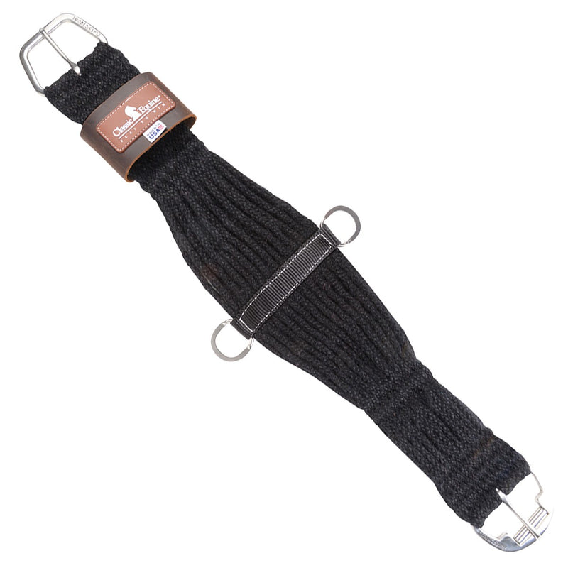 Mohair Cinch, 27-strand Roper Black