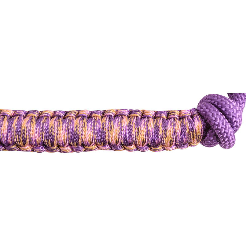 Braided Rope Halter and 7.5-foot Leadrope