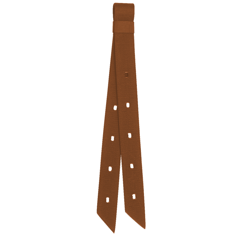 Brown Nylon Latigo/Billet