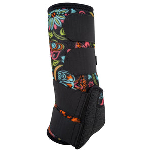 Legacy2 Support Boots, Set of 4, Neon Flower